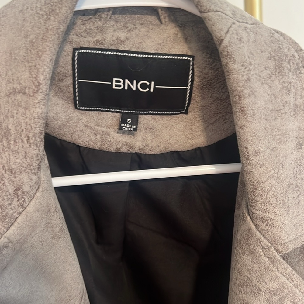 BNCI Faux Leather Jacket - Picture 3 of 7